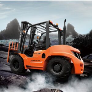 FD4RT35LS - varomas abiem tiltais, kelia 3500 kg iki 4700 mm, postūmis su pozicionieriumi, kabina