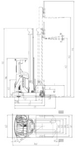 RT16Li techninis brėžinys