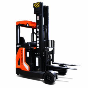 Universalus štabeliuotojas Noblelift  RT16C, kelia 1600 kg iki 6500 mm, šoninis postūmis, 1200 mm šakės, kamera, ličio baterija 48V412Ah su 48V200A įkrovikliu, telemetrija