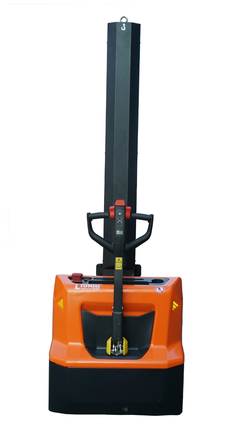 Savaeigis elektrinis keltuvas PSE12BM, mono strėlė, kelia 1200 kg iki 1600 mm, 24V85Ah AGM baterijos ir integruotas 12A įkroviklis - Image 6