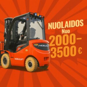 Noblelift A serijos 2 - 3.8 tonos elektriniai krautuvai