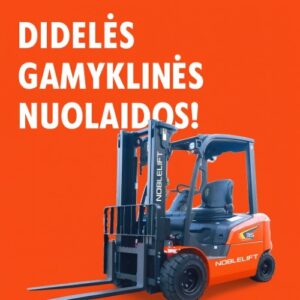 Noblelift Q serijos 2 - 5 tonų elektriniai krautuvai