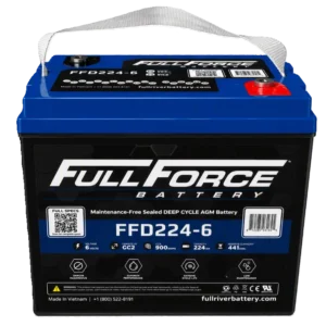 Fullriver FFD224-6 AGM akumuliatorius, 6V224Ah, tinkantis pakesti T105/T125